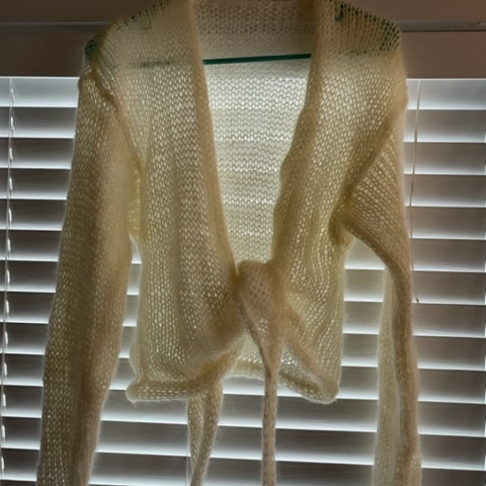 Brand New Mohair Sweater White